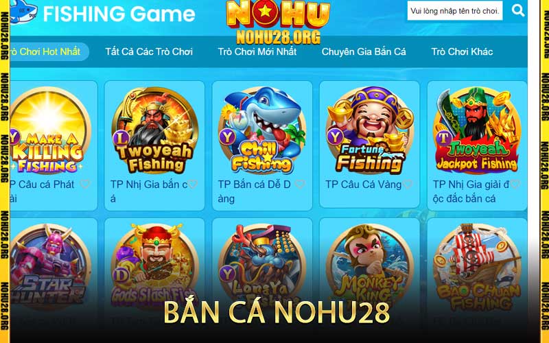 bắn cá nohu28