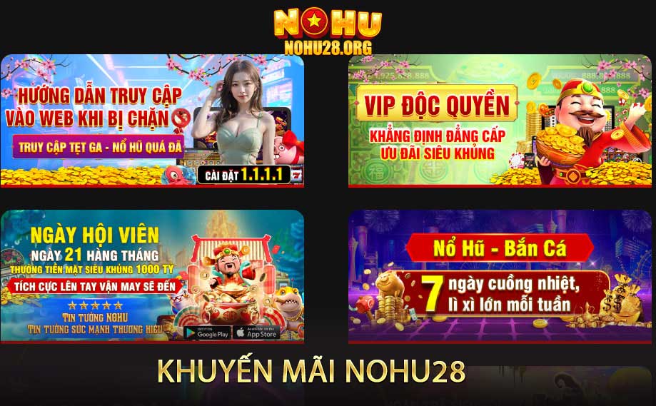 khuyến mãi nohu28